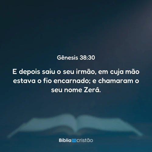 Gênesis 38:30