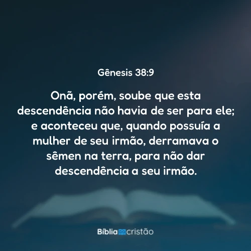Gênesis 38:9