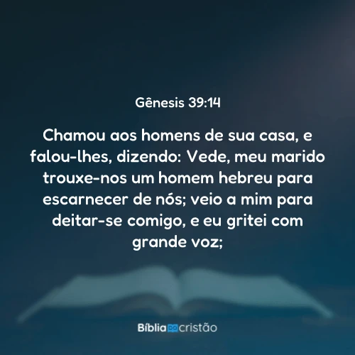 Gênesis 39:14