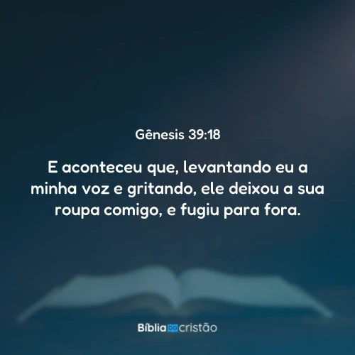 Gênesis 39:18