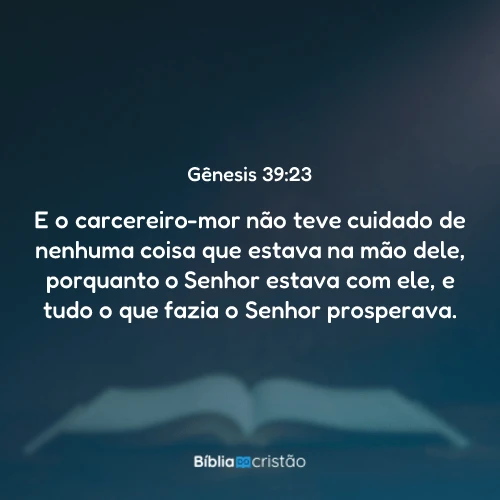 Gênesis 39:23