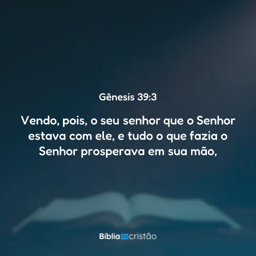 Gênesis 39:3