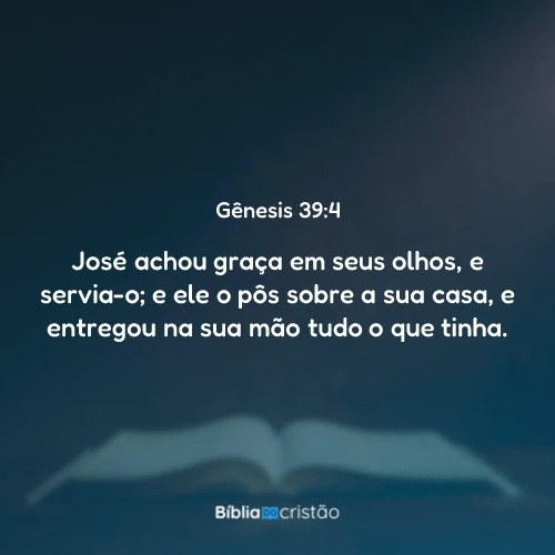 Gênesis 39:4