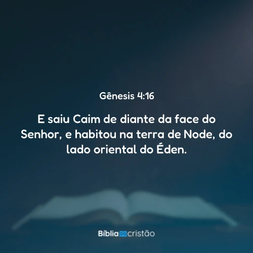Gênesis 4:16
