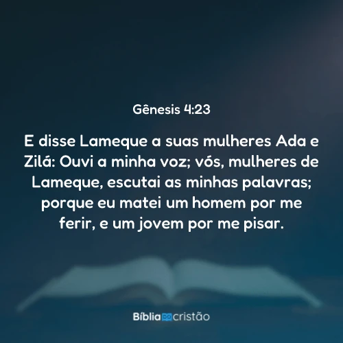 Gênesis 4:23
