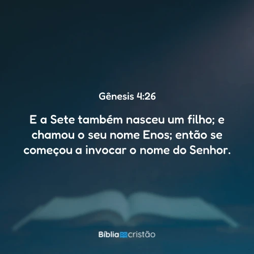 Gênesis 4:26