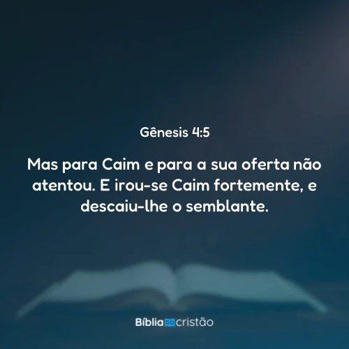 Gênesis 4:5