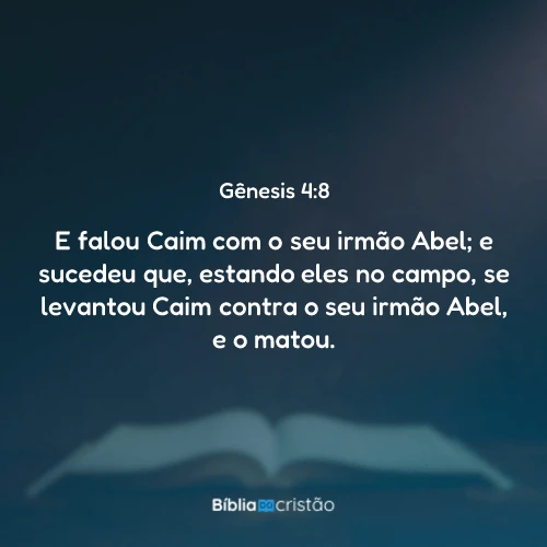 Gênesis 4:8