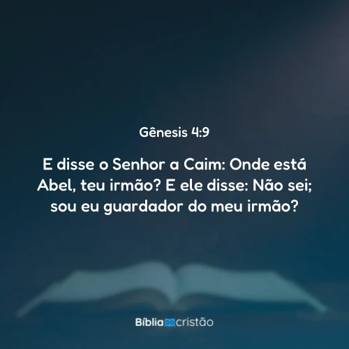 Gênesis 4:9