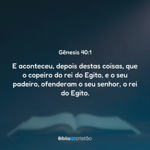 Gênesis 40:1