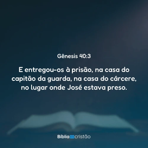 Gênesis 40:3