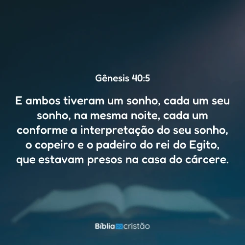 Gênesis 40:5
