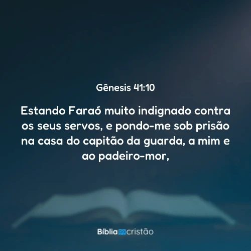 Gênesis 41:10