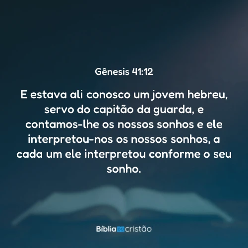 Gênesis 41:12