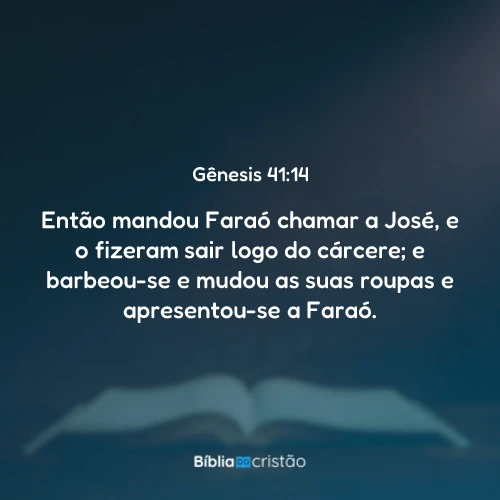 Gênesis 41:14