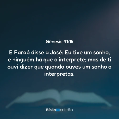 Gênesis 41:15