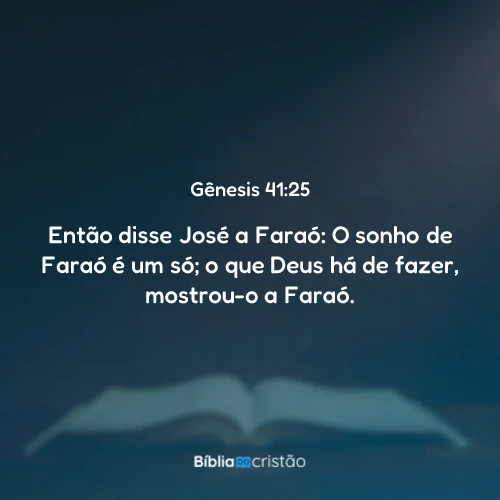 Gênesis 41:25