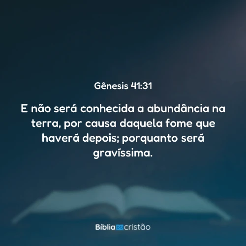 Gênesis 41:31