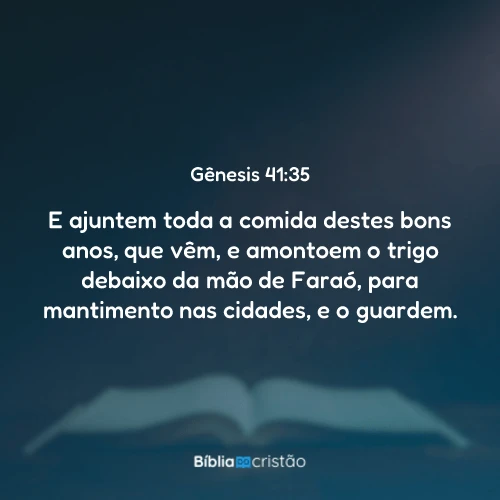 Gênesis 41:35