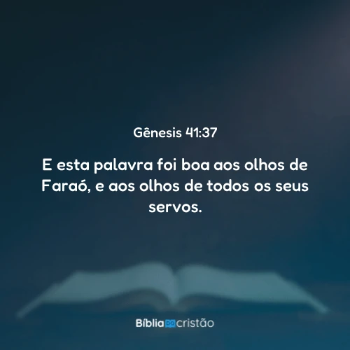Gênesis 41:37