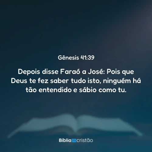 Gênesis 41:39