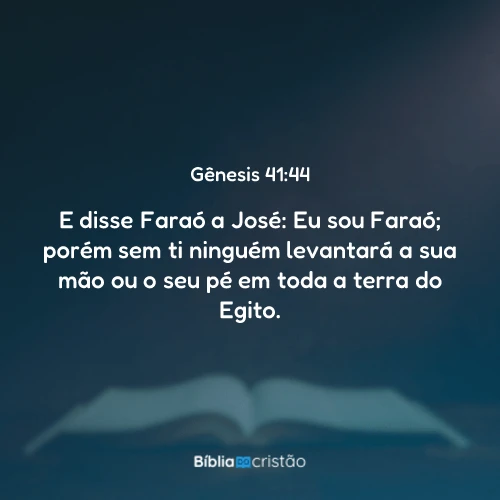 Gênesis 41:44