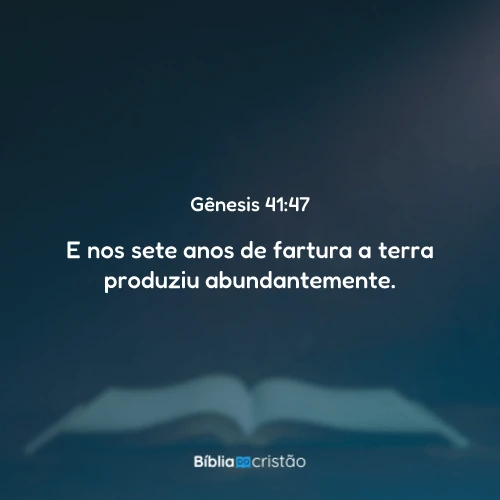 Gênesis 41:47