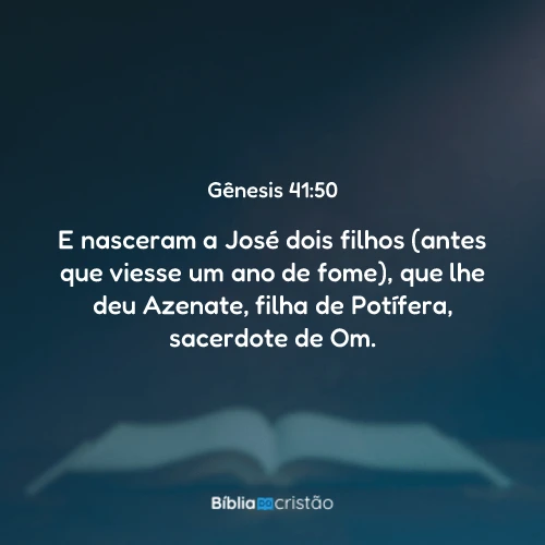Gênesis 41:50