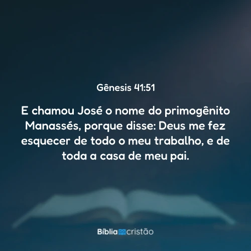 Gênesis 41:51