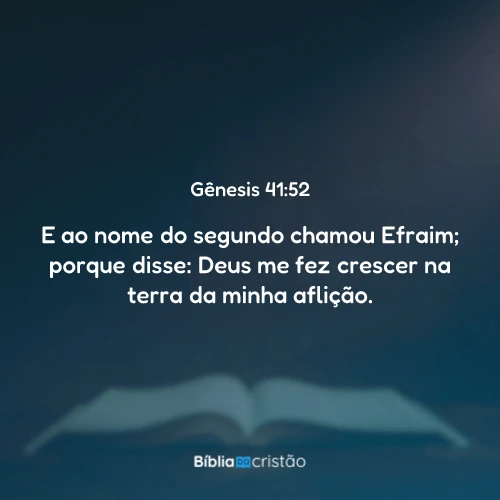 Gênesis 41:52