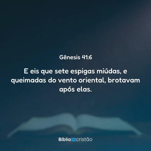 Gênesis 41:6