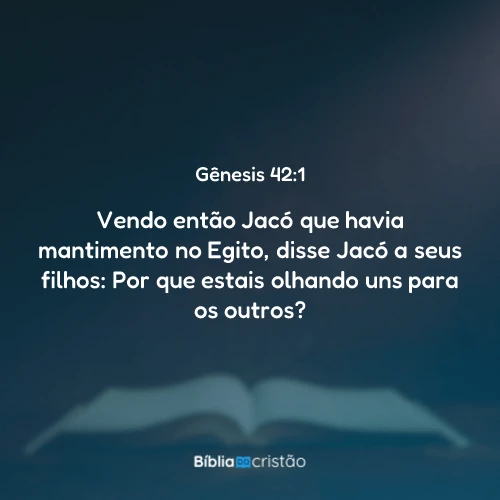 Gênesis 42:1