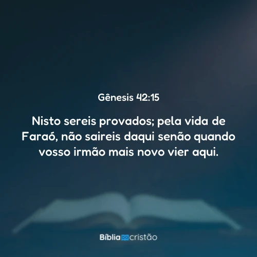Gênesis 42:15