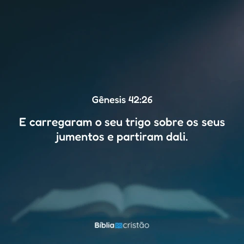 Gênesis 42:26