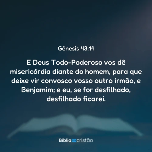 Gênesis 43:14