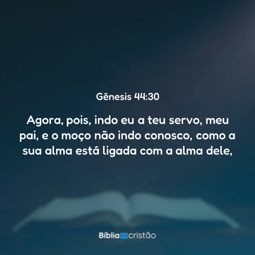 Gênesis 44:30