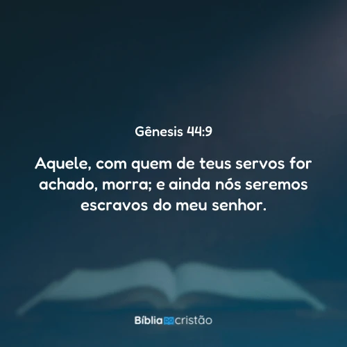 Gênesis 44:9