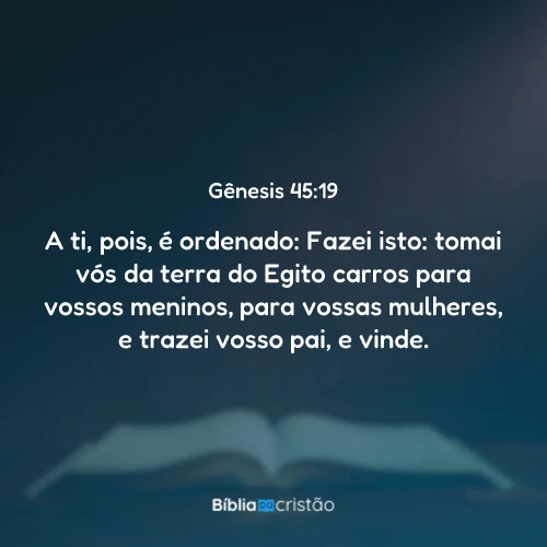 Gênesis 45:19