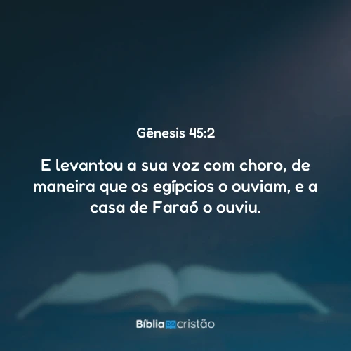 Gênesis 45:2