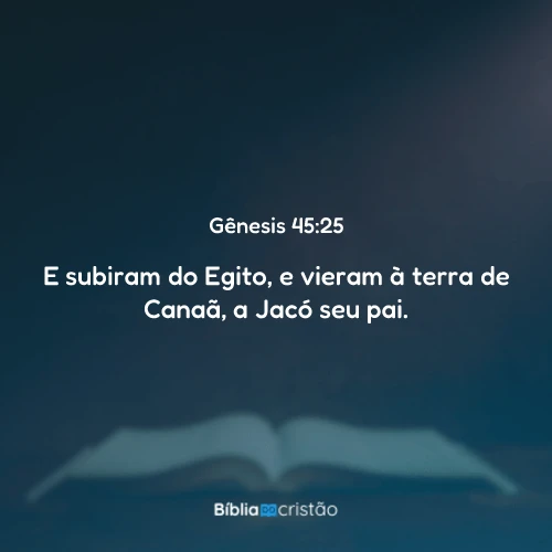 Gênesis 45:25