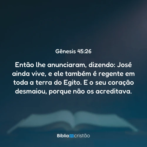 Gênesis 45:26