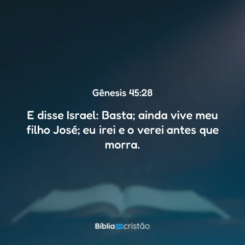 Gênesis 45:28