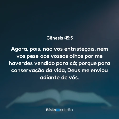 Gênesis 45:5