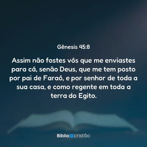 Gênesis 45:8
