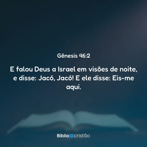 Gênesis 46:2