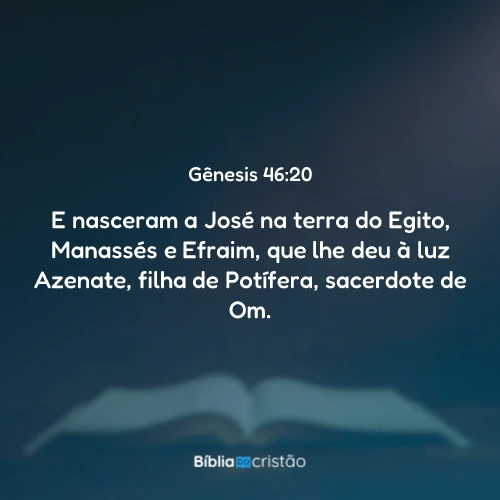 Gênesis 46:20
