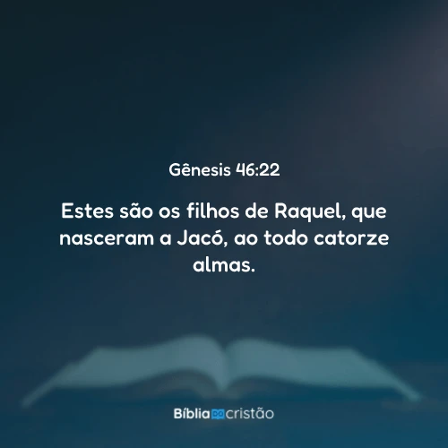 Gênesis 46:22