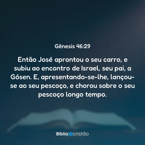 Gênesis 46:29
