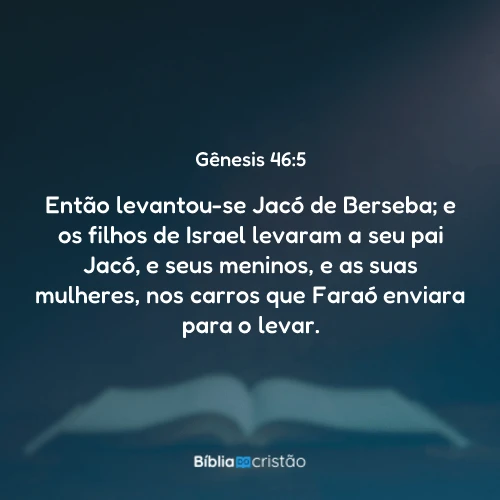 Gênesis 46:5