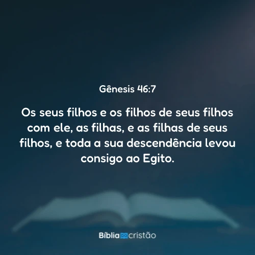 Gênesis 46:7